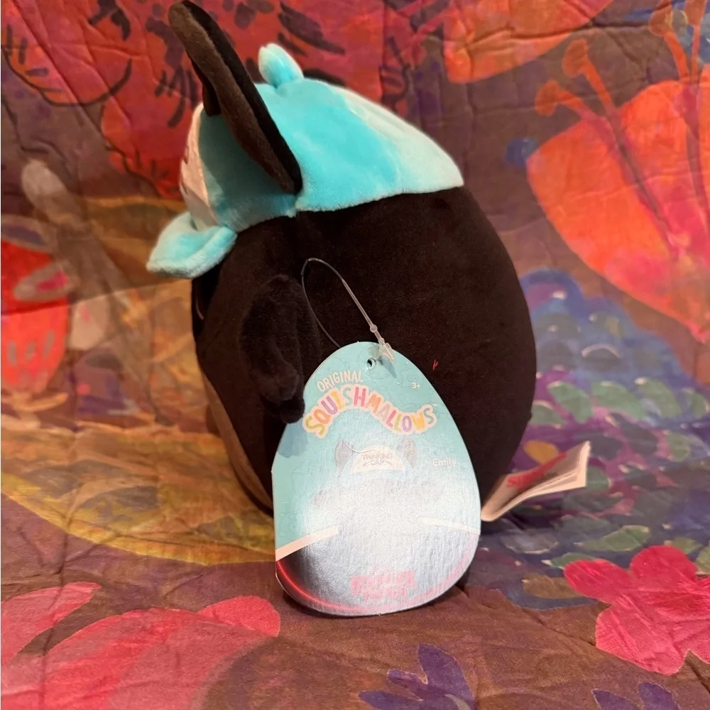 Squishmallow Stranger Things Thinking Cap Emily Bat 7 Inch NwT